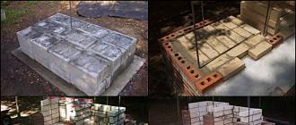 DIY brick smokehouse construction
