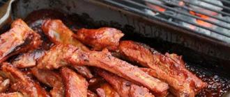 Smoked ribs - simple recipes with detailed descriptions
